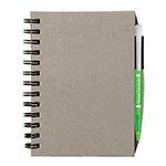 Bic Chipboard Notebook (Small)-Logo